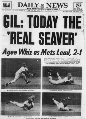 GIL: TODAY THE 'REAL SEAVER'
