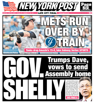 METS RUN OVER BY Y TRAIN