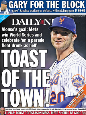 TOAST OF THE TOWN!