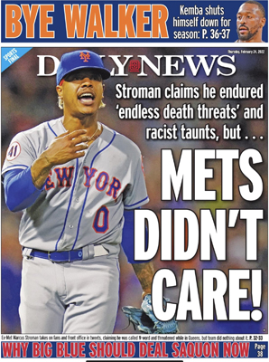 METS DIDN'T CARE!