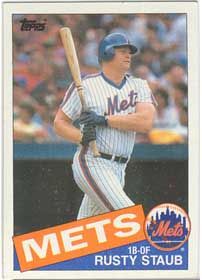 1985 Rusty Staub