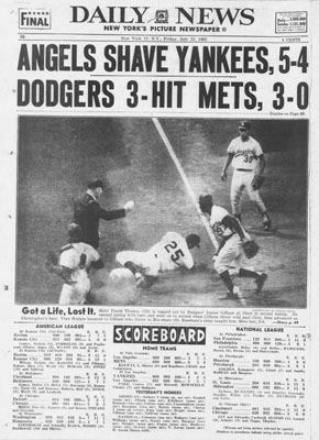 DODGERS 3-HIT METS, 3-0