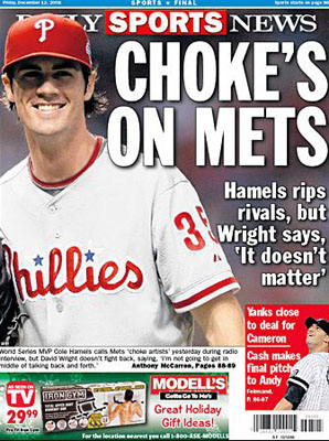 CHOKE'S ON METS