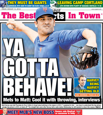 YA GOTTA BEHAVE!