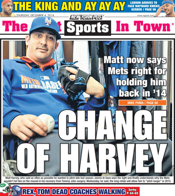 CHANGE OF HARVEY