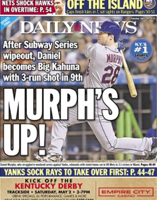 MURPH'S UP!