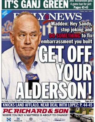 GET OFF YOUR ALDERSON!