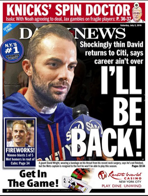 I'LL BE BACK!