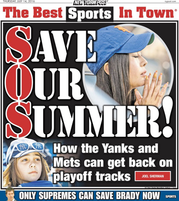 SAVE OUR SUMMER!