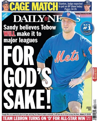 FOR GOD'S SAKE!