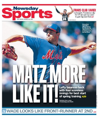 MATZ MORE LIKE IT!