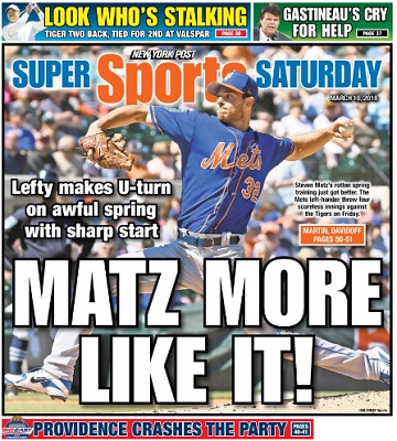 MATZ MORE LIKE IT!