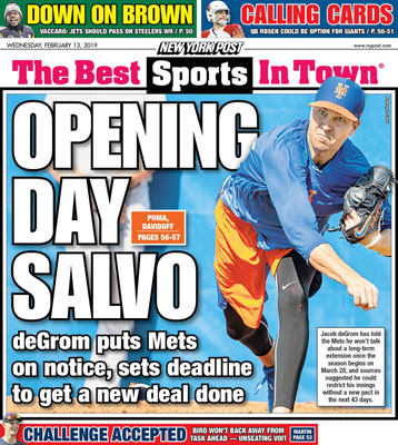 OPENING DAY SALVO