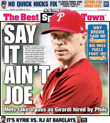 SAY IT AIN'T JOE