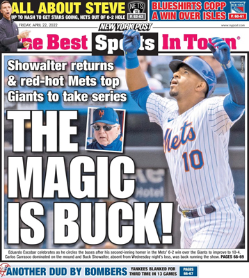 THE MAGIC IS BUCK!