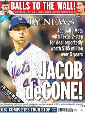 JACOB deGONE!