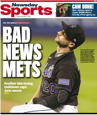 BAD NEWS METS