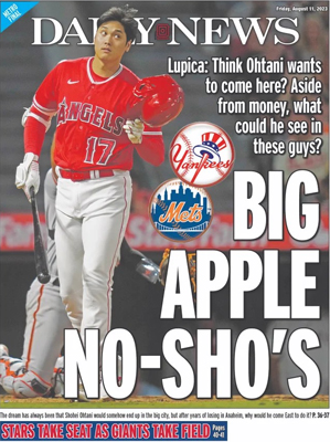BIG APPLE NO-SHO'S