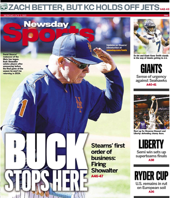 BUCK STOPS HERE
