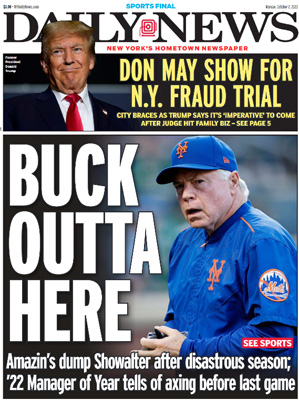 BUCK OUTTA HERE
