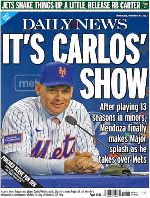 IT'S CARLOS' SHOW