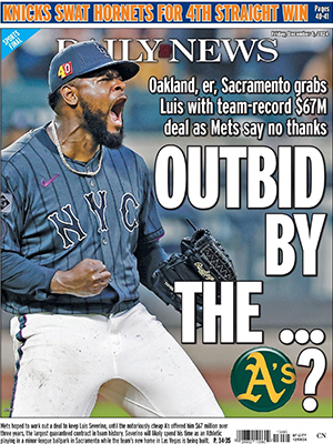 OUTBID BY THE... A's?