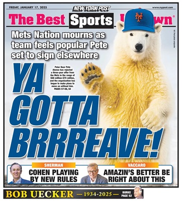 YA GOTTA BRRREAVE!
