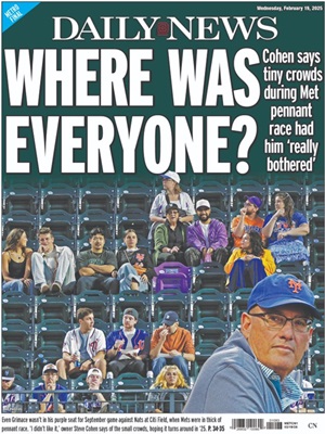 WHERE WAS EVERYONE?